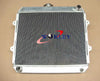 HILUX RN105 RN106 RN130 22R 3 Core Aluminum Radiator + Blue Hose (1995-2005)