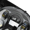 Harley Road Glide 5 3/4" Dual LED Front Headlight (1998-2013)