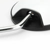 Universal Scooter M8 CW Thread (New) White Mirror Set (F2)