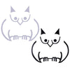 Mazda - Rear Sticker Owl Styling Plastic Accessories