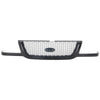 Grille Assembly For 01-03 Ford Ranger Painted Black Shell