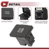 Nissan Sentra (2014-2018) Black 1 Pc AUX USB Jack Port