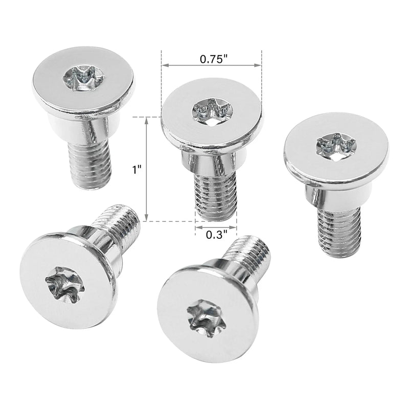 Harley Electra Road King Glide 5 x Front Disk Brake Rotor Bolts (2014-2023)