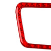 Subaru WRX STi Carbon Red Inner Upper Air Vent Outlet Cover Trim (14-21)