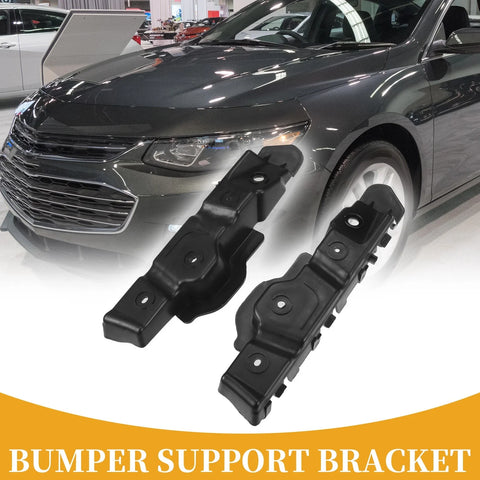 Chevrolet Malibu LH RH Side 1 Pair Bumper Support Bracket (2013-2015)