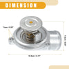 Mercedes-Benz C230 Coolant Thermostat Housing Assembly (2003-2010)