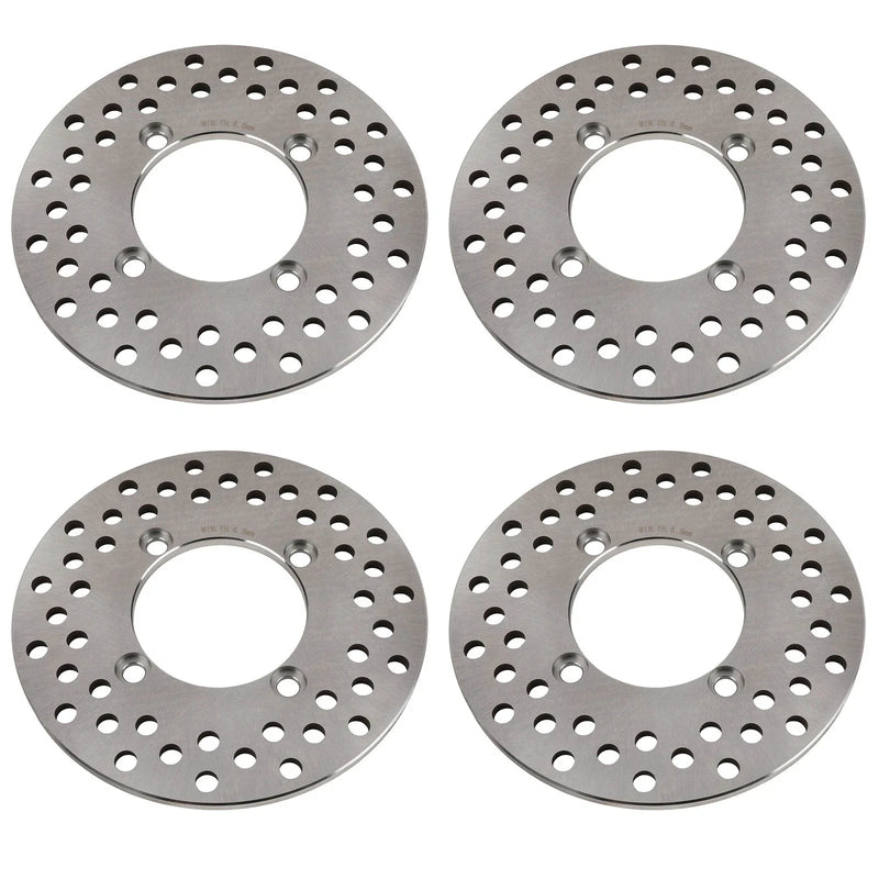 Honda Big Red 700 Front and Rear Disc Brake Rotors (2009–2013)