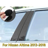Nissan Altima Carbon Fiber Pillar Posts Window Door Trim Cover (2013–2018)