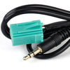 Renault Clio 3.5mm Aux Input Adapter Audio Cable (2001-2012)