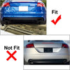 Audi TT TTS TTRS Coupe Roadster Rear Bumper Fog Light Tail Lamp (2006-2014)