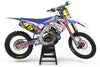 Honda CRF 80 (2004-2010) HAWK Style Stickers Custom Graphics Full Kit