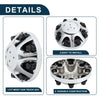 Chevrolet 226mm Chrome Silver Tone Plastic 1 x Center Caps