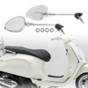 Piaggio Vespa LXS125 Motorcycle Rear View Mirrors Side Mount