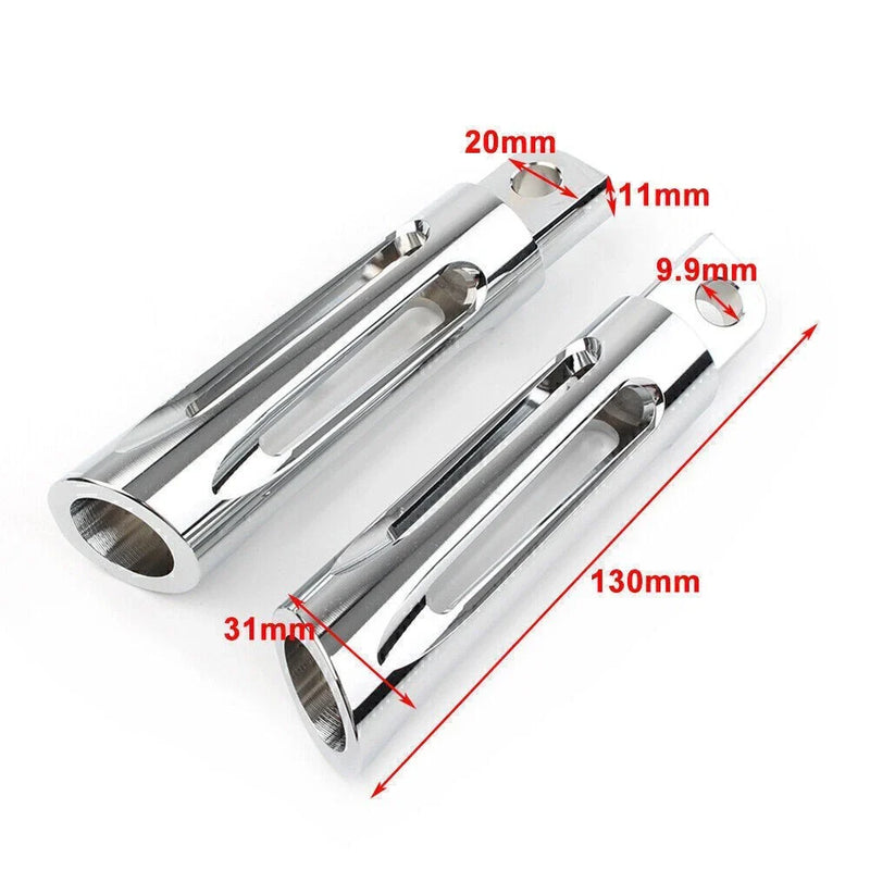 Harley Davidson Touring Sportster Dyna Softail CNC Foot Pegs
