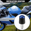 Honda Black Blue 2pcs Handlebar End Plug 7/8" 22mm Handle Grip