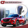 Mazda CX-5 Blue Faux Leather Gear Shift Knob Cover (2013-2014)