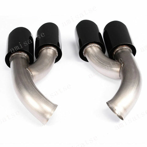 Porsche Cayenne V6 GTS Style Exhaust Tips (2015 - Present)