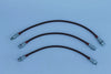 Toyota Hilux 4WD GGN & KUN Braided Brake Hose Set (3) (2005-2011)