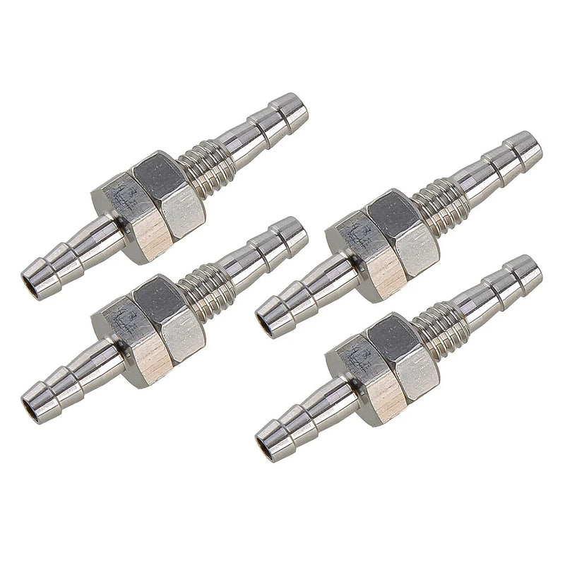 Various Models Bulkhead Fitting Hose Barb Male Thread Connector Adapter 4 x