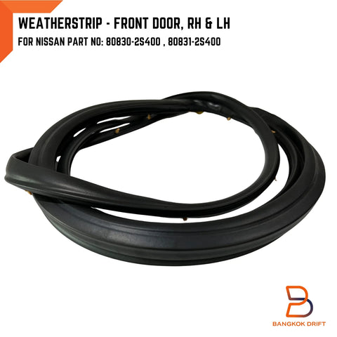 Nissan Navara D22 LH RH Front Door Weatherstrip Rubber Seal (98-04)