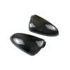Smart Fortwo 2009-2014 Real Carbon Fiber Add-on Side Mirror Shell Cover Caps