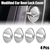 Ford Focus (2019-2021) Silver Tone 4 x Car Door Lock Latch Covers