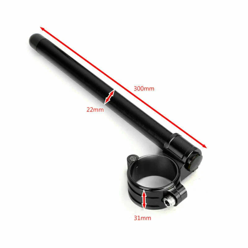 Schwa F2 22mm Cafe Racer Stub Handlebars