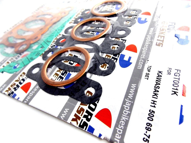 Kawasaki H1 500 Mach III Top End Engine Gasket Set (1969-1975)