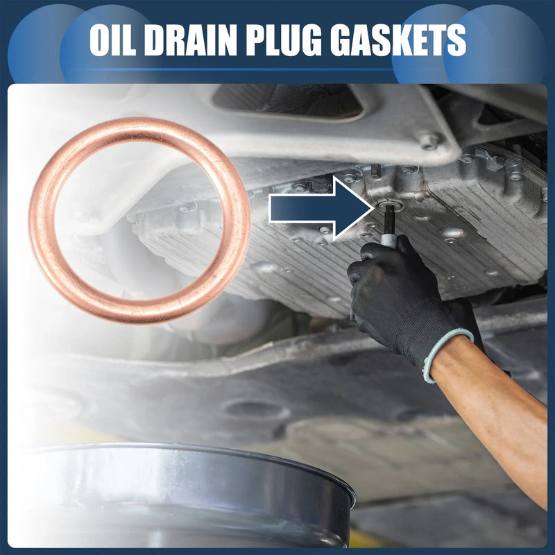 MINI R56 LCI 25 x Oil Drain Plug Gaskets 16mm ID (2009-2013)