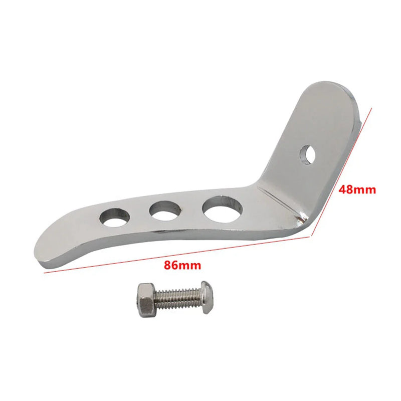 Harley Touring FLHX Road King Chrome Kickstand Extension Bracket (2009-2023)
