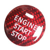 Mazda CX-3, CX-4, CX-5, CX-8, MX-5 Carbon Fiber Start Stop Button Sticker