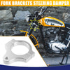 Motorcycle CNC Fork Brackets / 50mm / Steering Damper Mounting Clamp