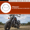 Harley Sportster XL 42.5" Hydraulic Front Brake Line Kit (2004–2024)