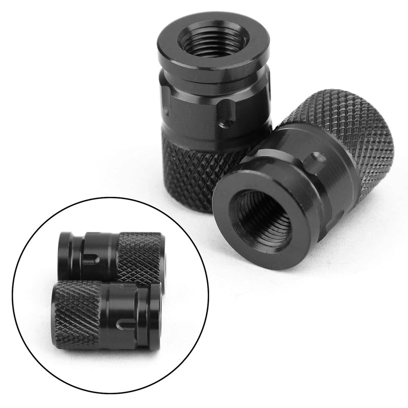 Car Motorcycle Bike Aluminium Anti-Theft Valve Caps