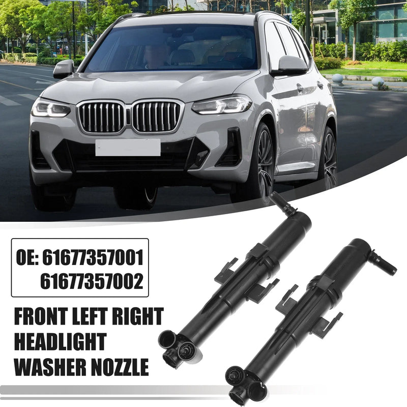 BMW X4 Headlight Washer Nozzles (2015-2018)