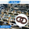 Oil Seal 38x55x10mm Brown 2 x Rotary Shaft Seal FKM Rubber