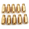 PWK OKO CVK Mikuni KOSO Carburetors #100-#140 10 Pcs Main Jet