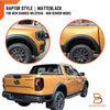 Ford Ranger 2022-2023 Raptor Style Matte Black Fender Flares
