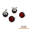 Universal Fit 4X Motorcycle License Plate Reflectors