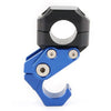 Helmet Luggage Bag - Blue 22MM 7/8" CNC Scooter Handlebar Hook