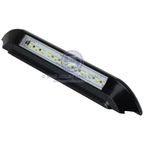 Boat / Caravan Awning - Black Waterproof LED Light 12V 400 Lumen