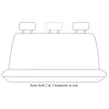 Toyota FZJ105 / HZJ105 Rear Seat Cover Grey Canvas