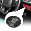 Dodge Charger Challenger Black Engine Start Stop Button Cover (2015-2021)