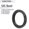 Oil Seal 28x37x4mm Rotary Shaft Seal TC Ring Nitrile Rubber Black 5 Pcs