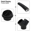 75mm Air Diesel Heater Exhaust Y Pipe 2 Outlets 4 Clamps
