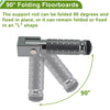 Honda, Suzuki, Yamaha Motorcycle Foot Pegs  Titanium Tone