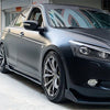 Infiniti G37 Sedan Coupe Gloss Black Side Skirts Extensions (2008-2013)