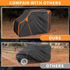 Honda Pioneer 1000-5 (2016-2023) - Black 210D PU Waterproof UTV Cover