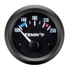 Car 52mm LED Water Temperature Gauge 100-250��F w/ 40mm Sensor