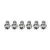 Motorcycle Bike 6pcs M10x10mm Titanium Torx Head Flange Screws